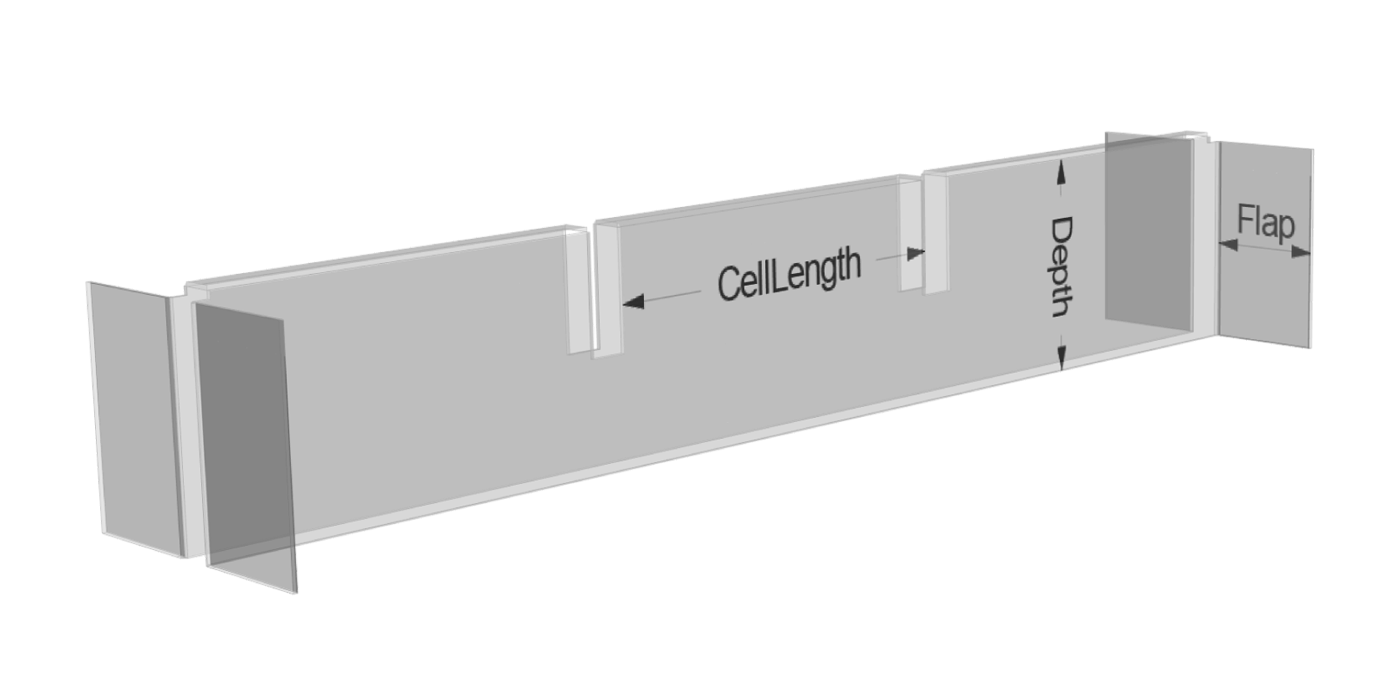 R015_DisplayDivider2 3Cell - View 1
